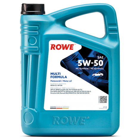 ROWE HIGHTEC MULTI FORMULA SAE 5W-50 - 5 л.