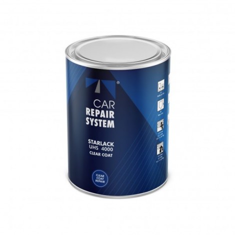 Car Repair System АВТОЛАК  STAR LACK CLEAR COAT UHS 4000 1лт + 0.5лт втв 